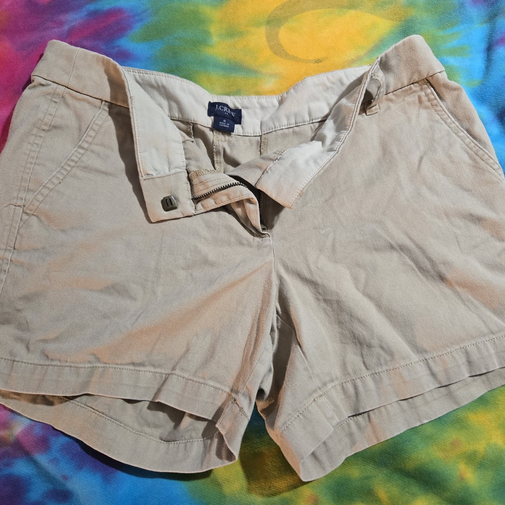 J. Crew Women's Beige Cargo Shorts